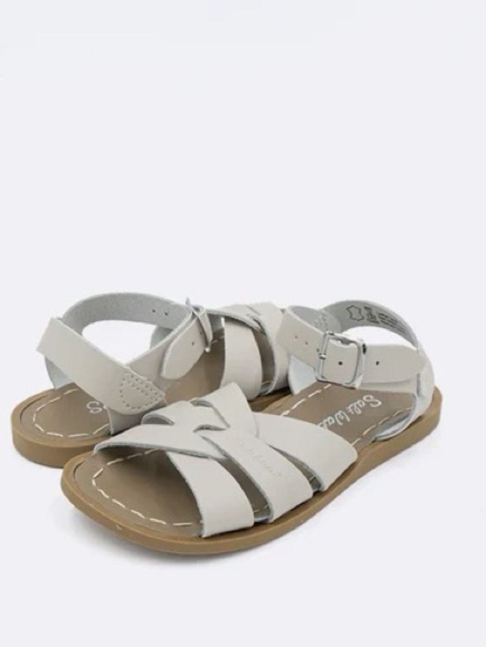 Kids Cream Strappy Sandals - Classic Comfort